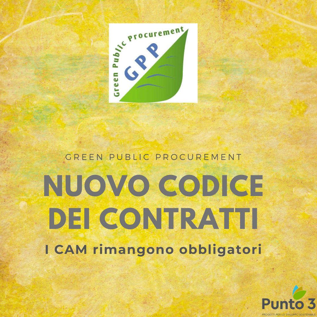 I Criteri Ambientali Minimi nel nuovo Codice dei Contratti