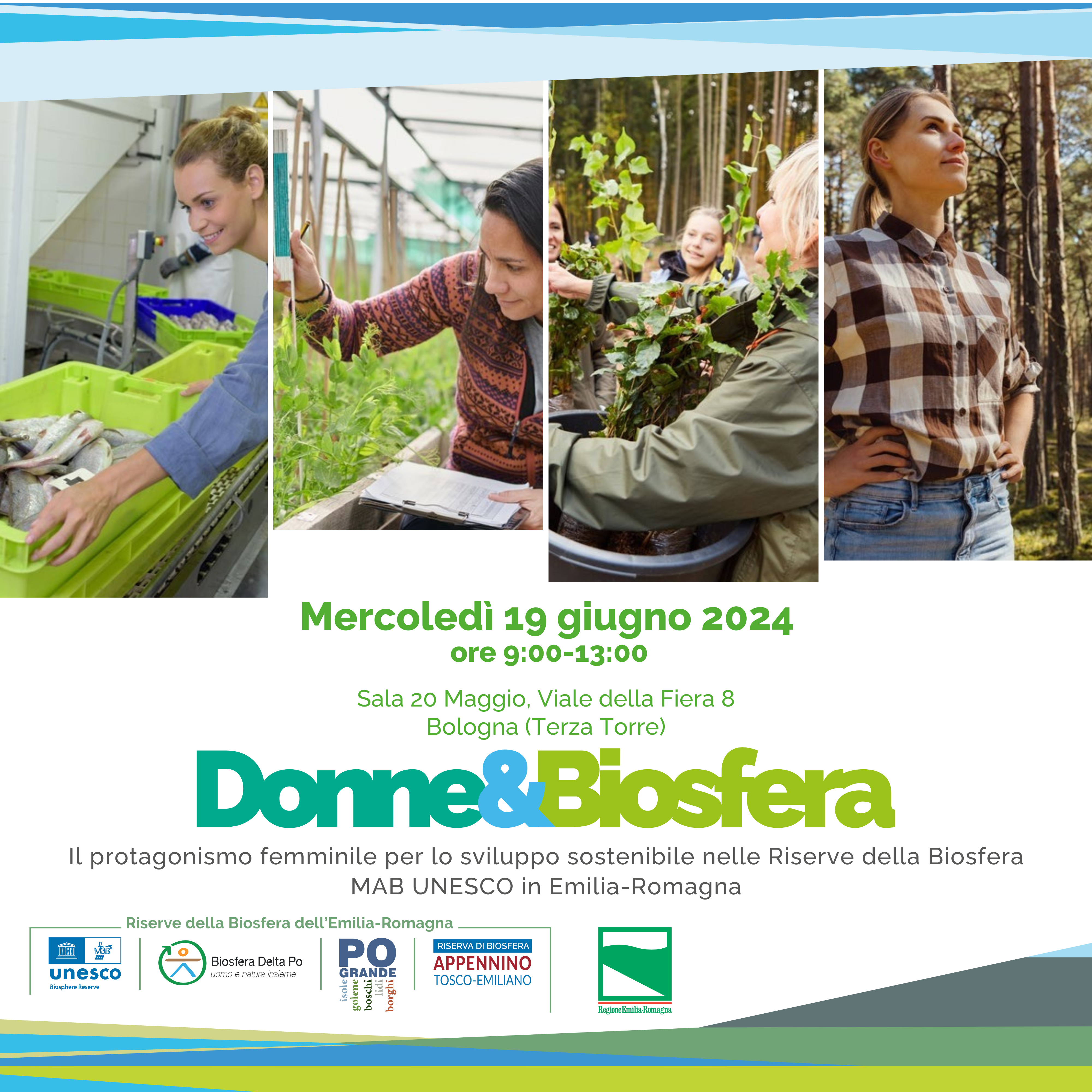 Convegno Donne e Biosfera: parità di genere nelle Riserve della Biosfera dell'Emilia-Romagna