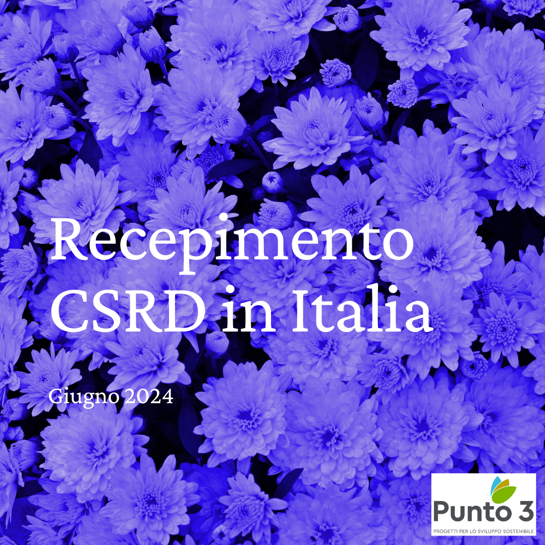 Direttiva CSRD Corporate Sustainability Reporting