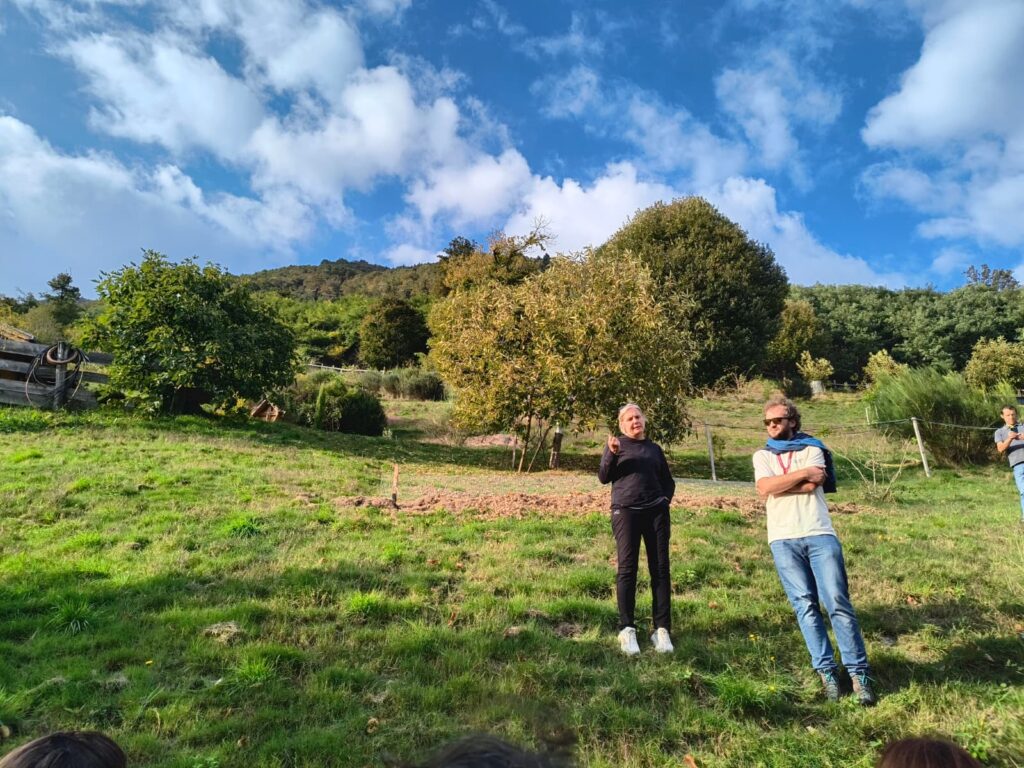visita al castagneto sperimentale di Lodrone (Progetto CANOSSA)